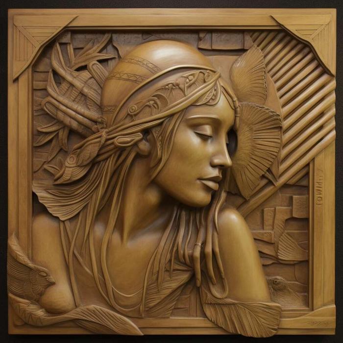 نموذج ثلاثي الأبعاد لآلة CNC 3D Art 